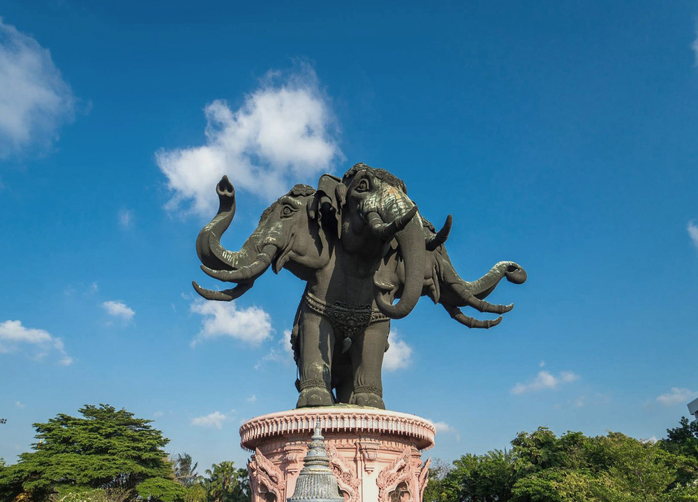 The Erawan Museum attraction in Bangkok