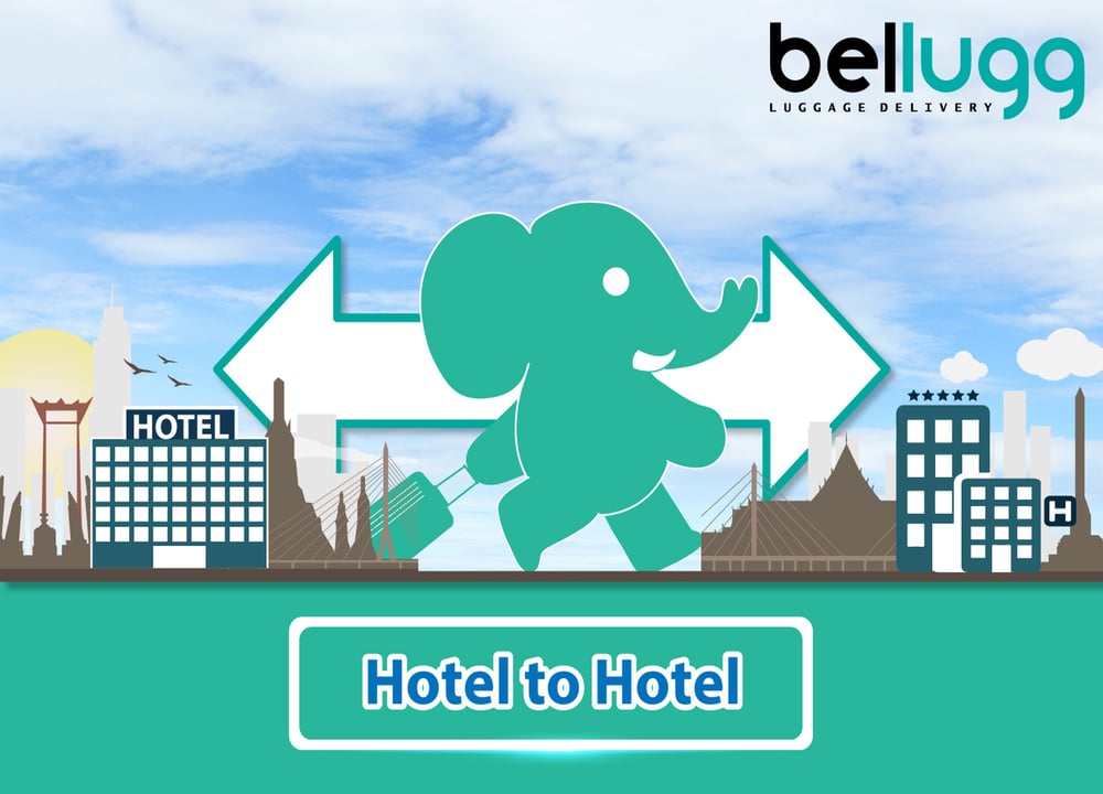 Bellugg Luggage Delivery [Bangkok Hotel→Bangkok Hotel] attraction in Thailand luggage delivery and storage