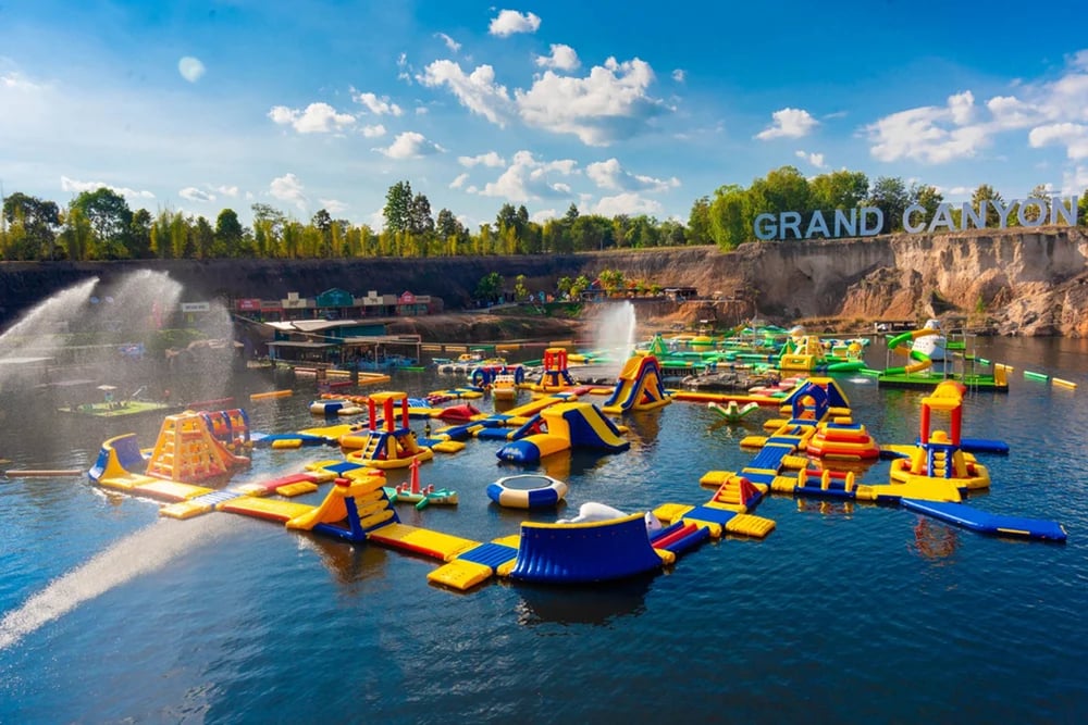 Grand Canyon Water Park attraction in Chiang Mai