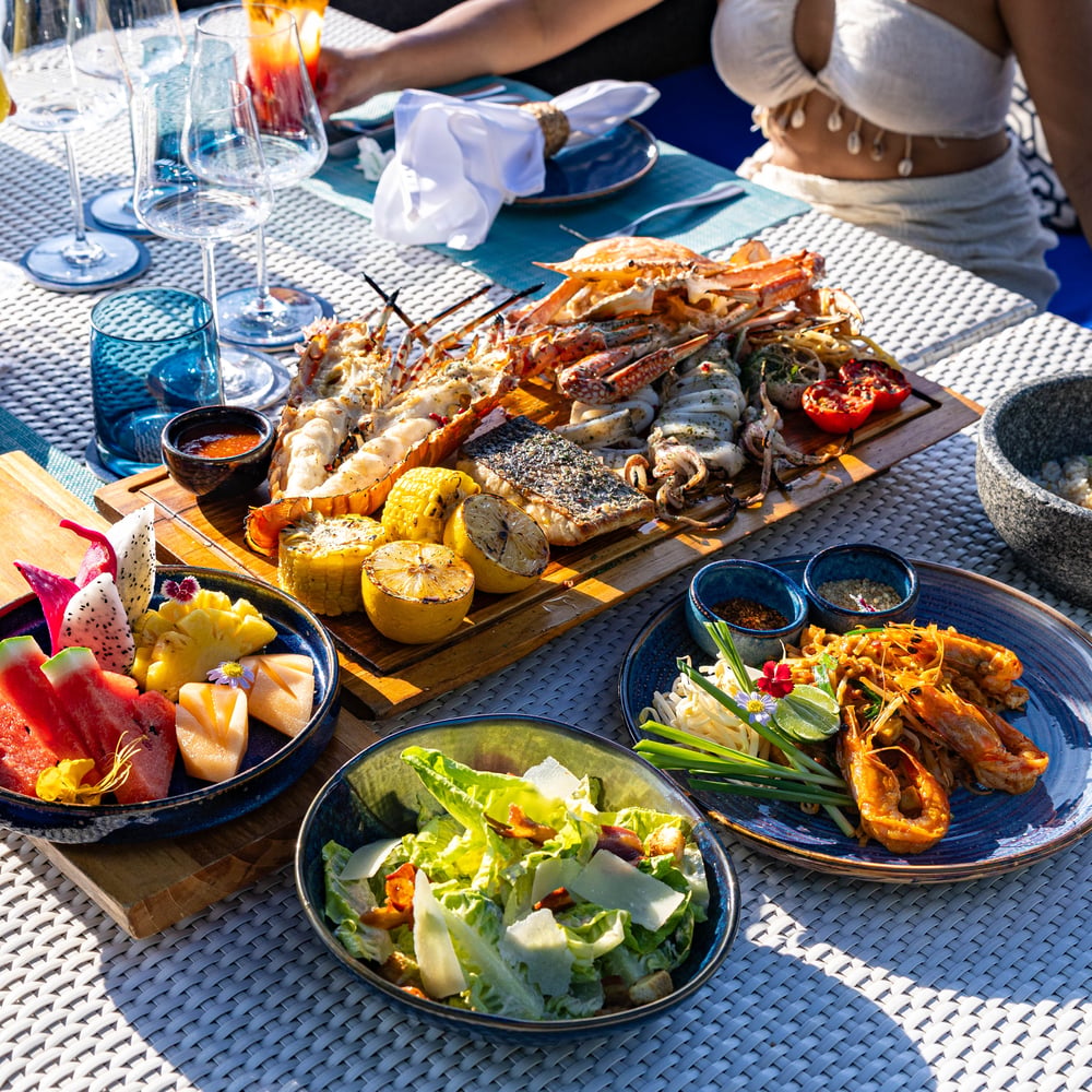 다이아몬드 클리프 리조트 & 스파 씨솔트 라운지 & 그릴 (Sea Salt Lounge & Grill) 세트 메뉴