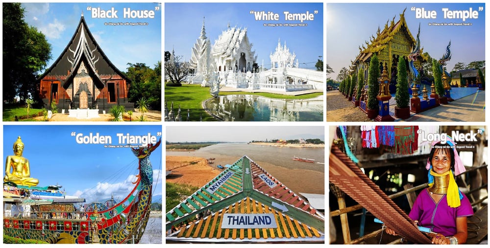 One Day Tour Chiang Rai (Pickup sending Chiang Mai) tour in Chiang Mai