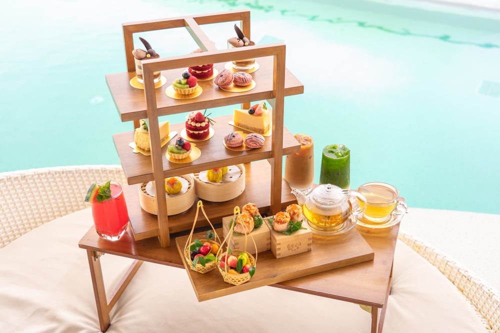 Afternoon Tea at Barracuda Sky Gala by Akara Pattaya